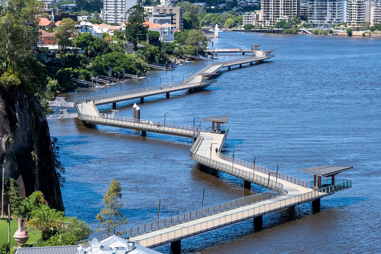 پیاده روی رودخانه مزرعه جدید - New Farm River Walk