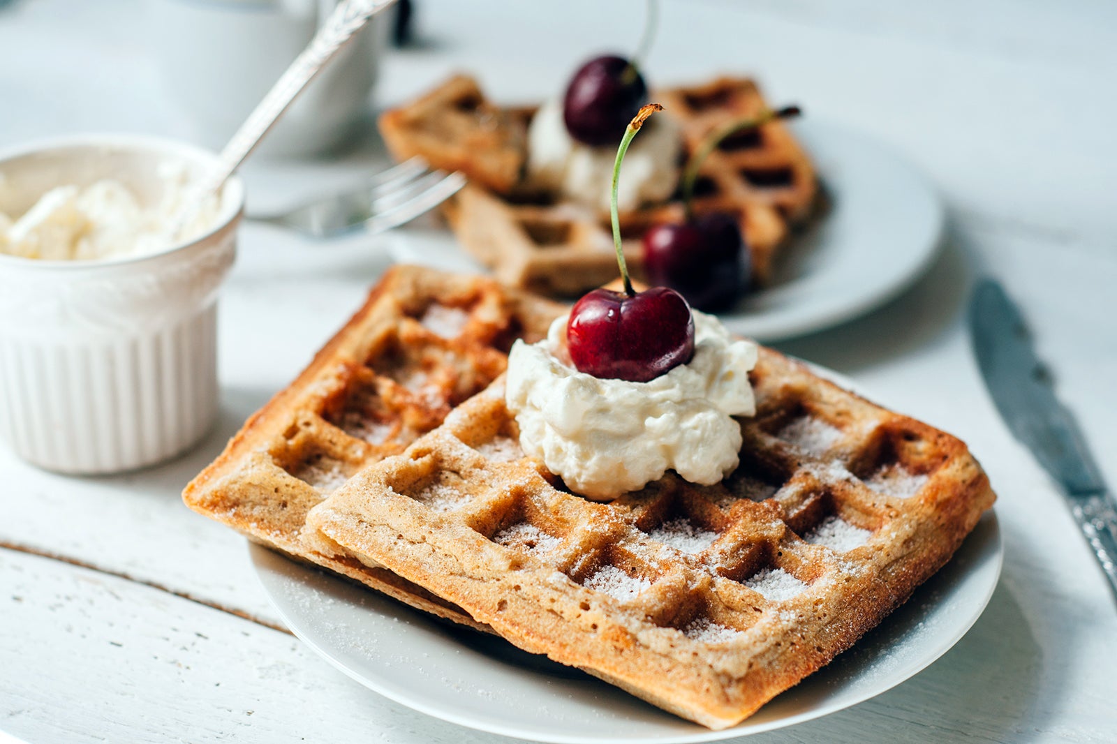 وافل بروکسل - Brussels waffles