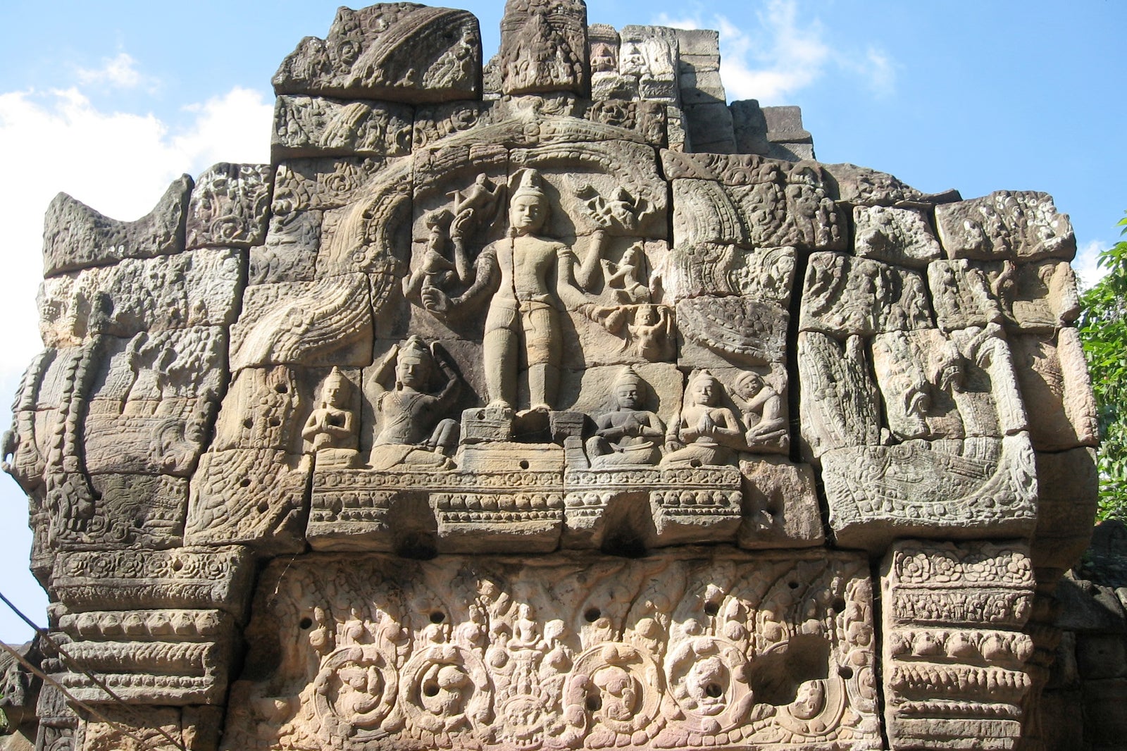 معبد Ta Prohm در Tonle Bati - Ta Prohm Temple at Tonle Bati