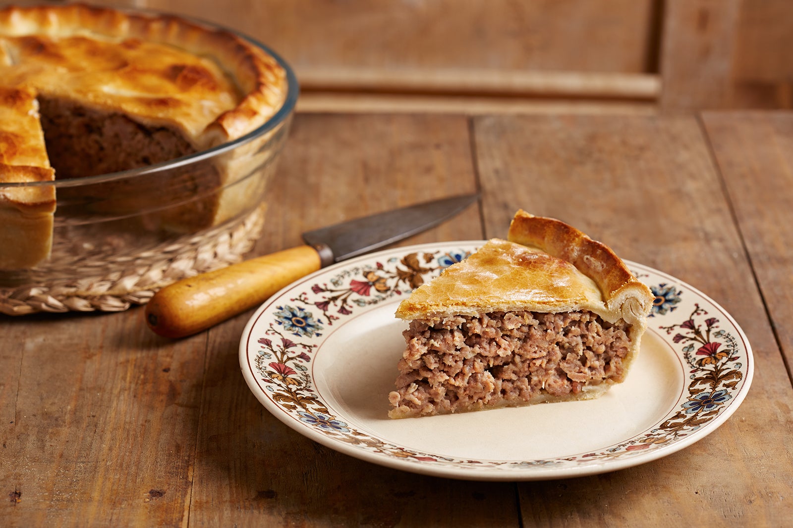 Tourtière (پای گوشت کبکوا) - Tourtière (Quebecois meat pie)