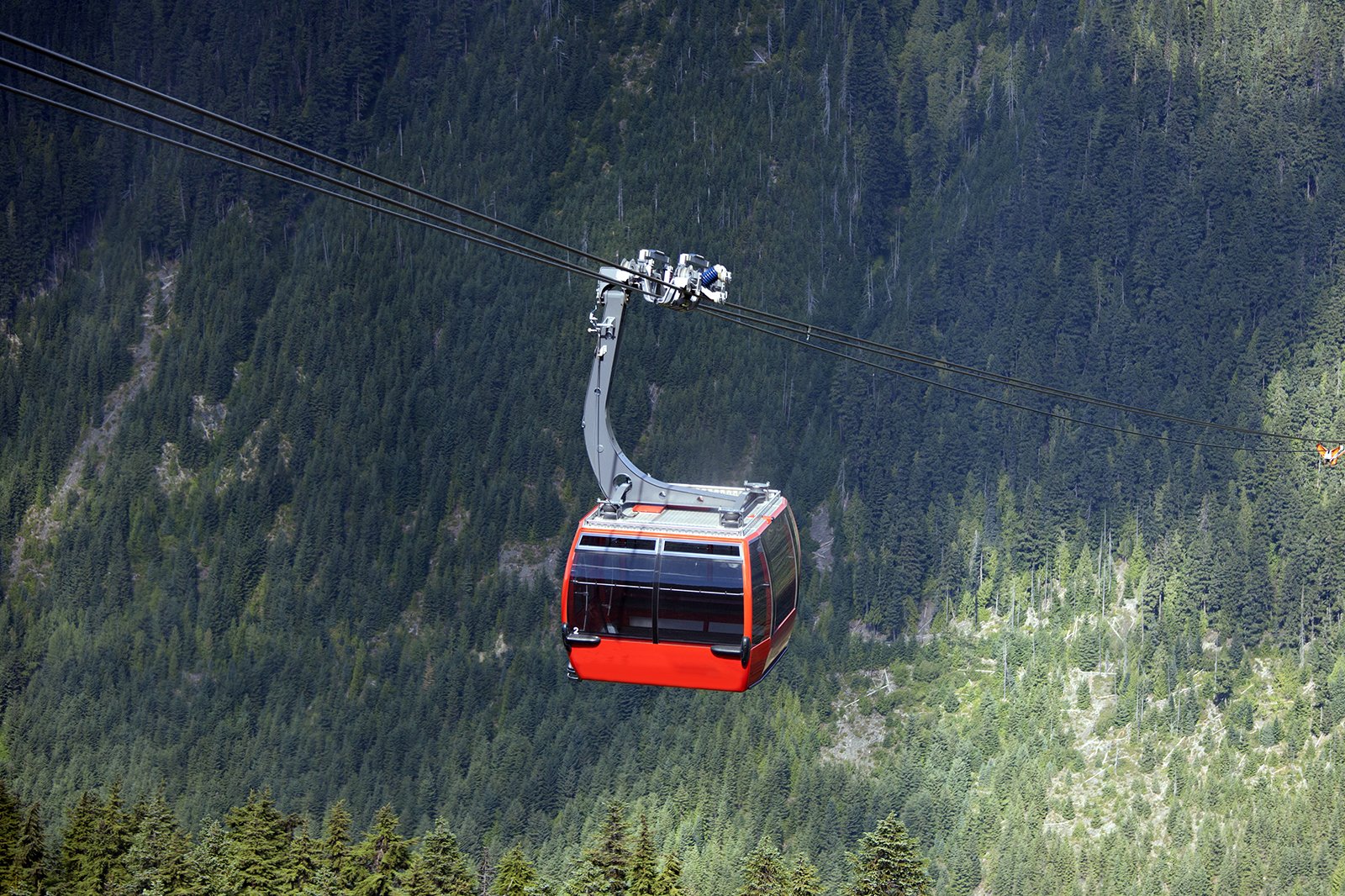 گوندولا سواری قله 2 پیک - Riding the Peak 2 Peak gondola