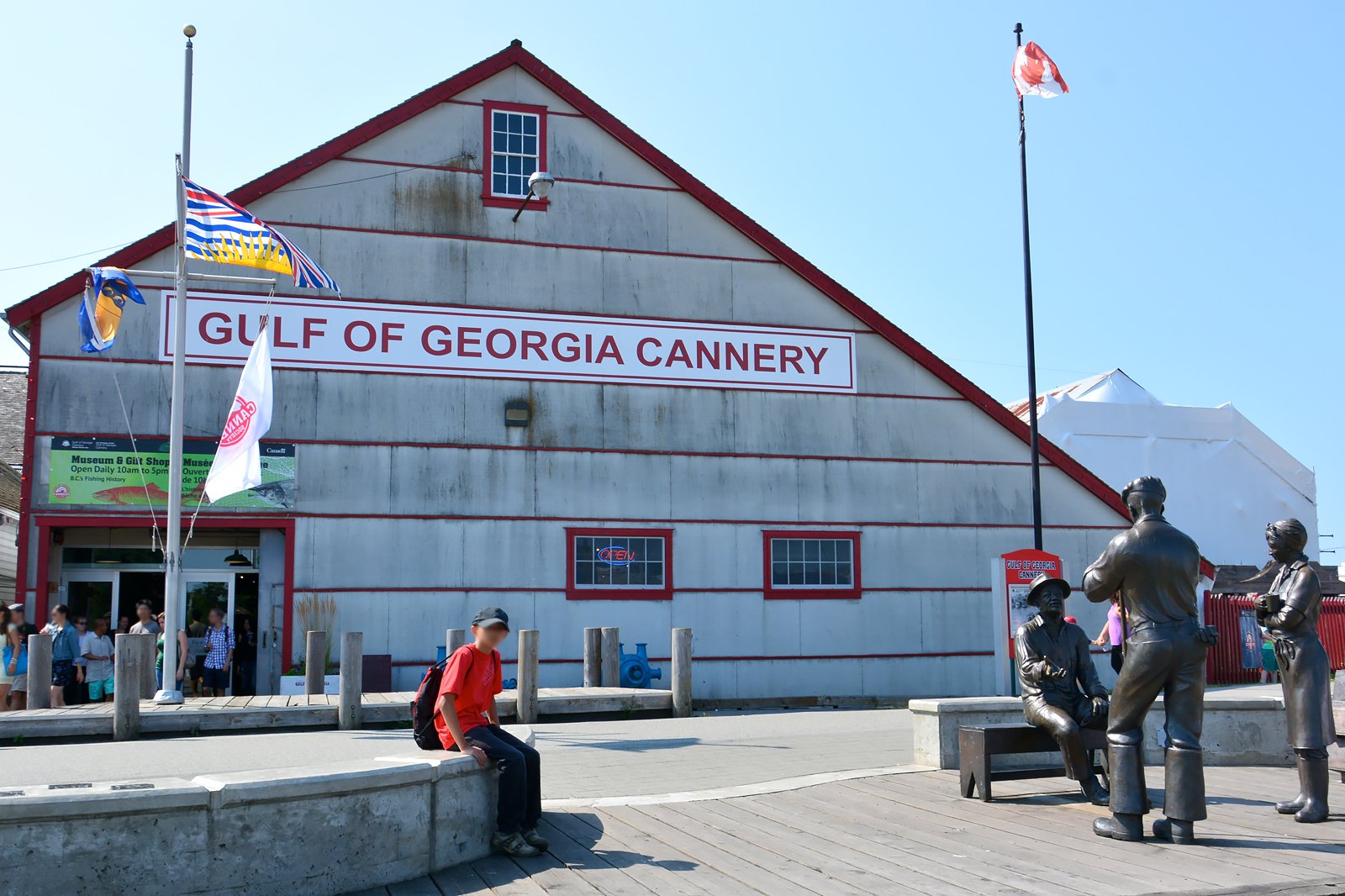 دهکده ماهیگیری میراث استیوستون - Steveston heritage fishing village