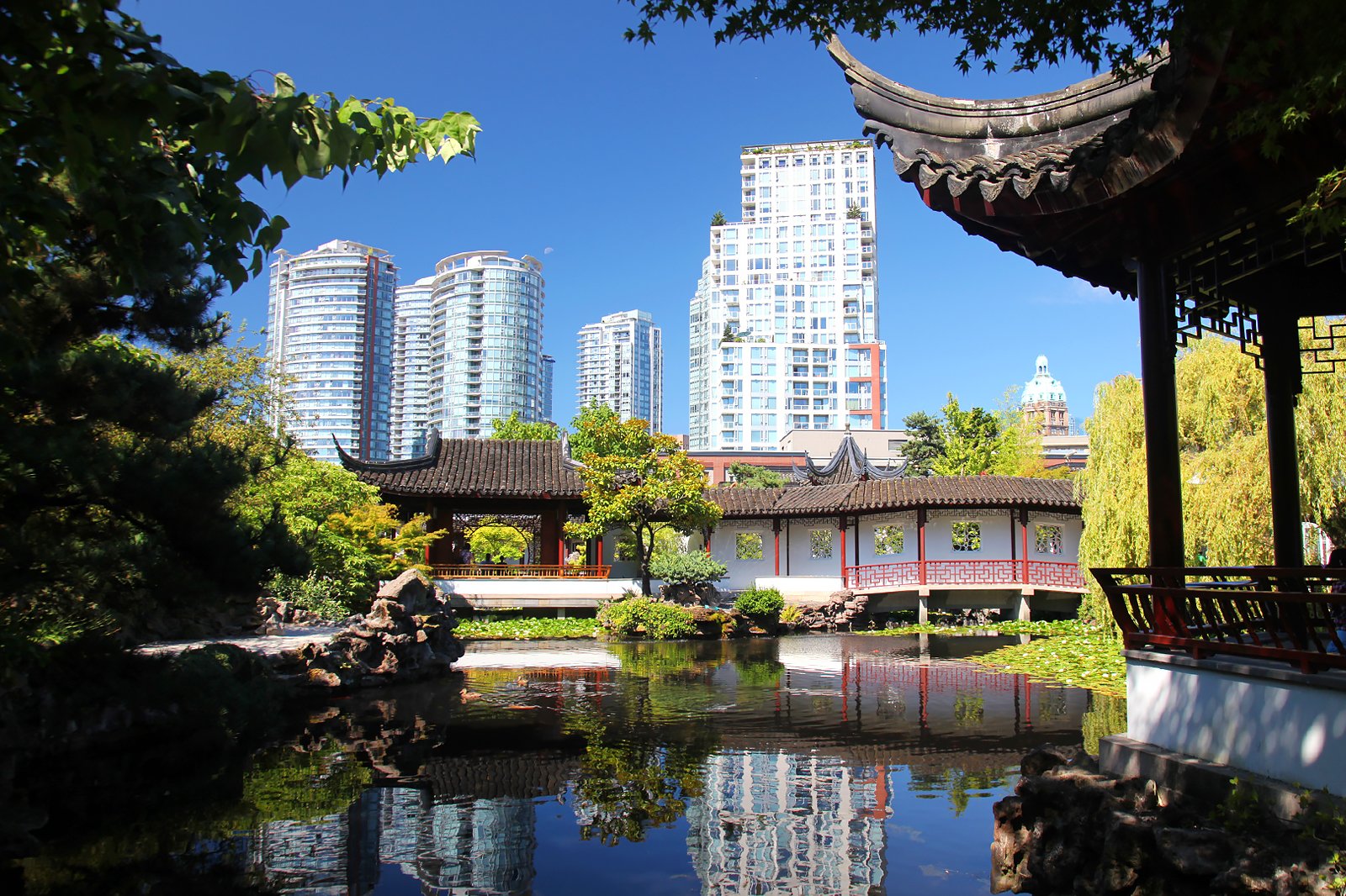 در باغ چینی سان یات سن قدم بزنید - Stroll through Sun Yat Sen Chinese Garden