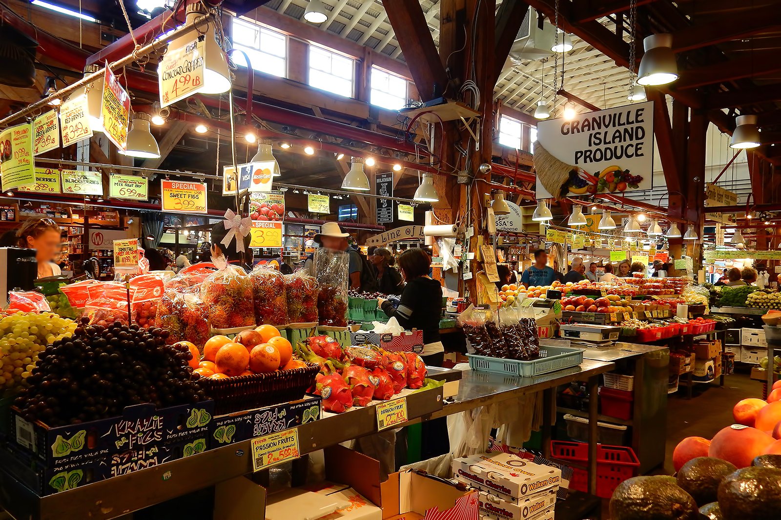 بازار عمومی جزیره گرانویل - Granville Island Public Market