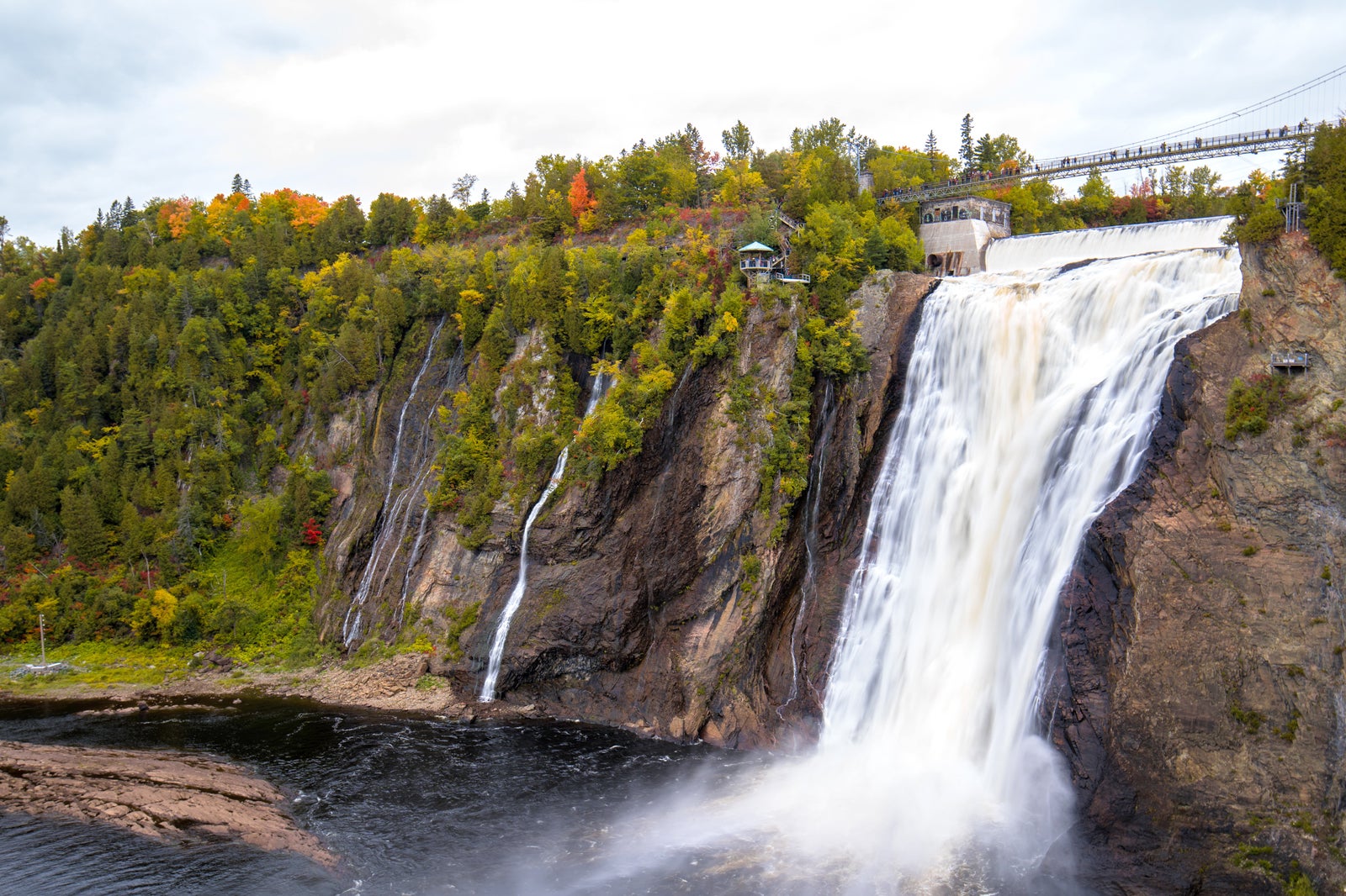 پارک آبشار مونت مورنسی - Parc de la Chute-Montmorency