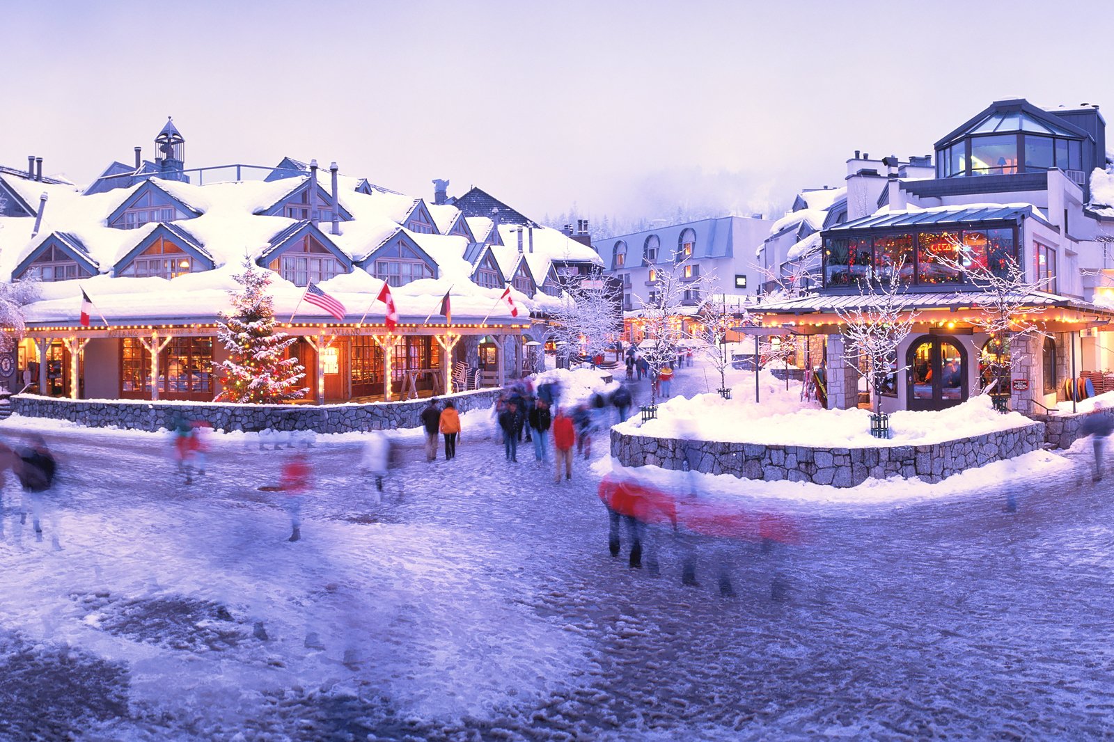 خرید در برف - Shopping in the snow