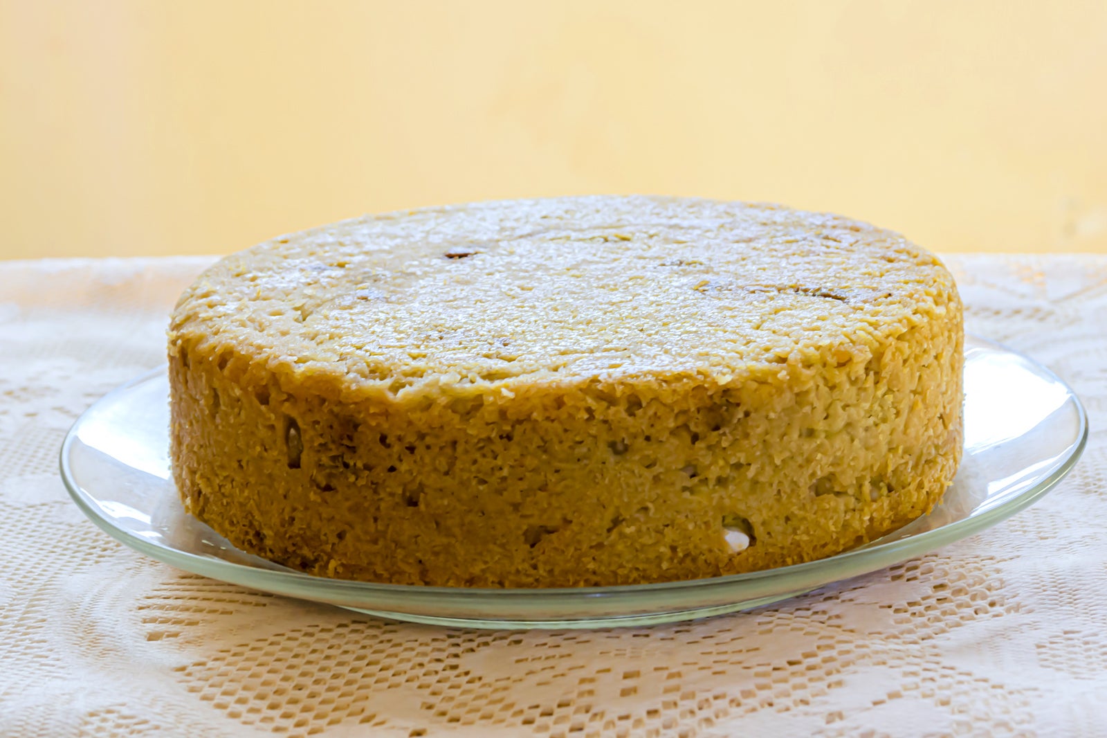 پودینگ سیب زمینی شیرین - Sweet potato pudding