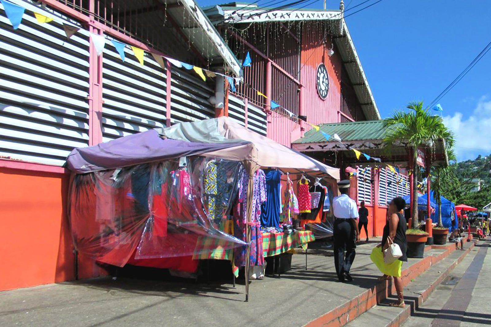 بازار مرکزی کاستری - Castries Central Market