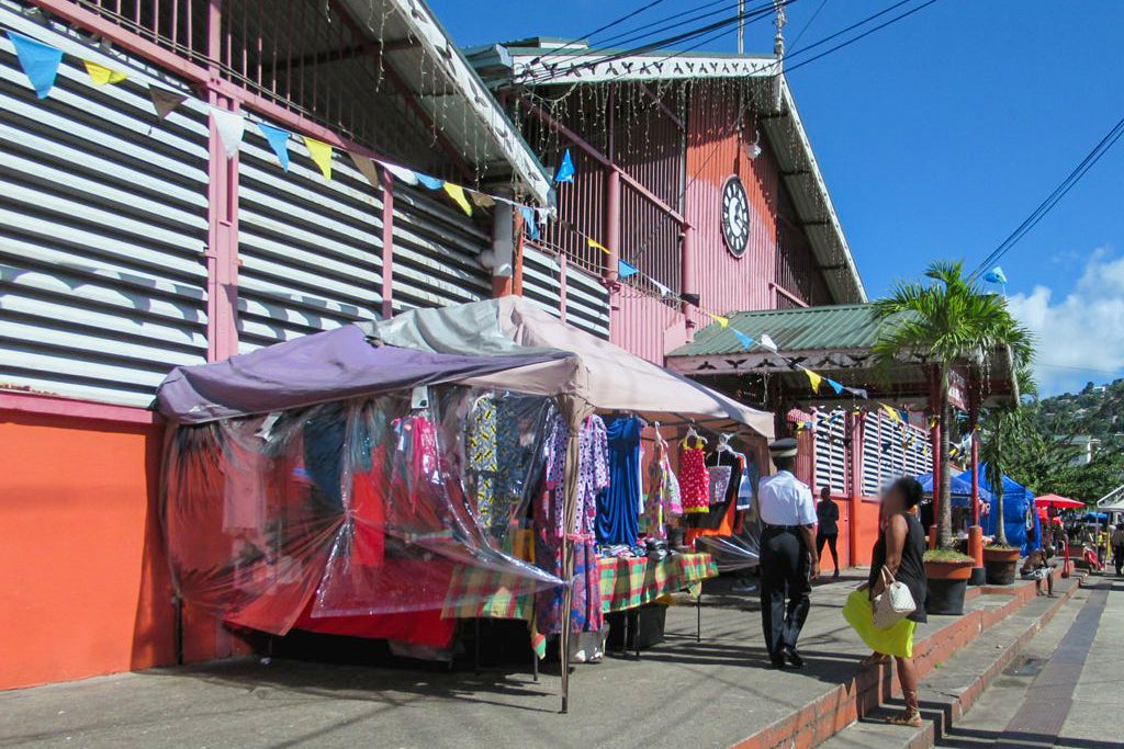 بازار مرکزی کاستری - Castries Central Market