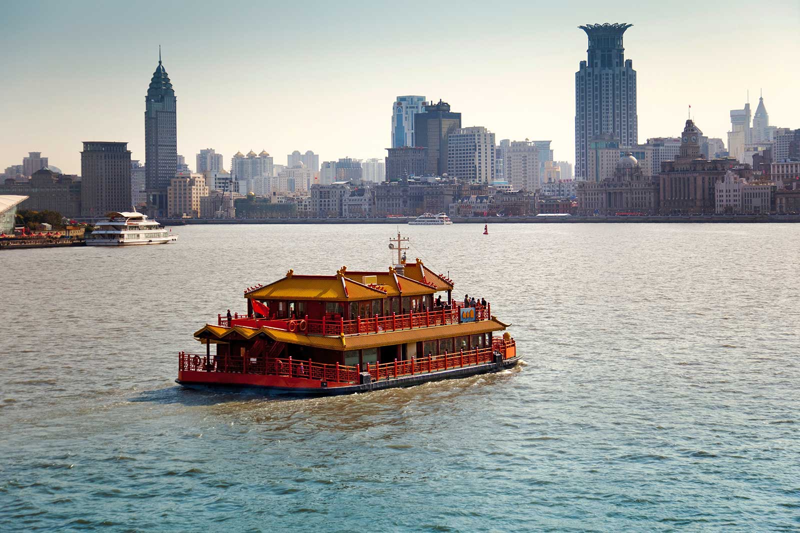 سفر دریایی در رودخانه هوانگپو - Huangpu River cruise