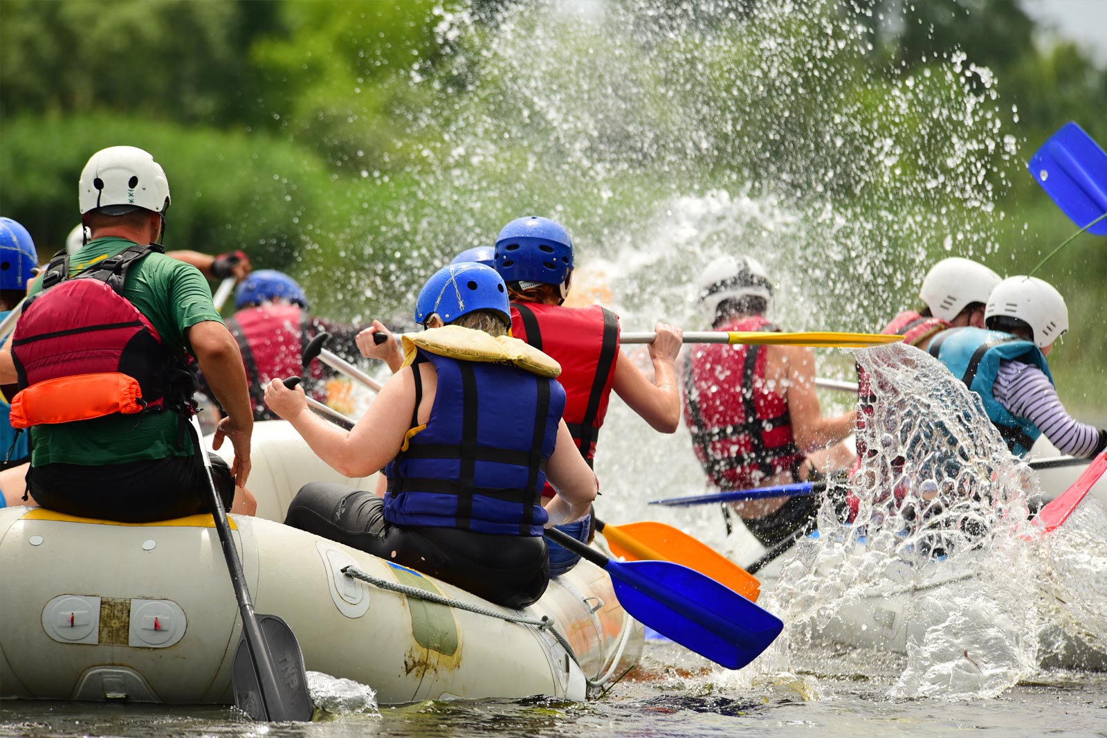 رفتینگ در رودخانه سیتینا - Rafting on Cetina River