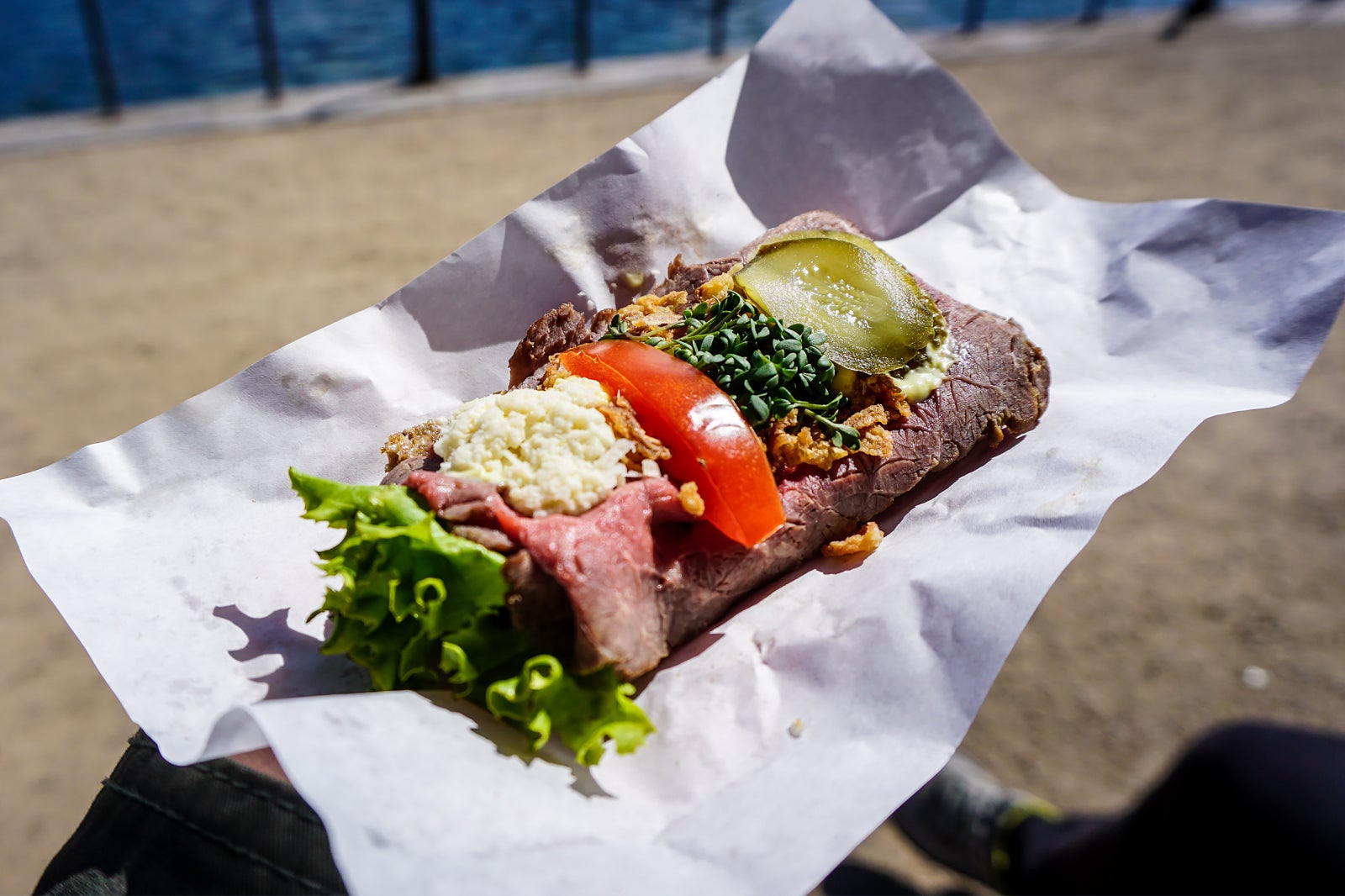 ساندویچ های باز - Open sandwiches