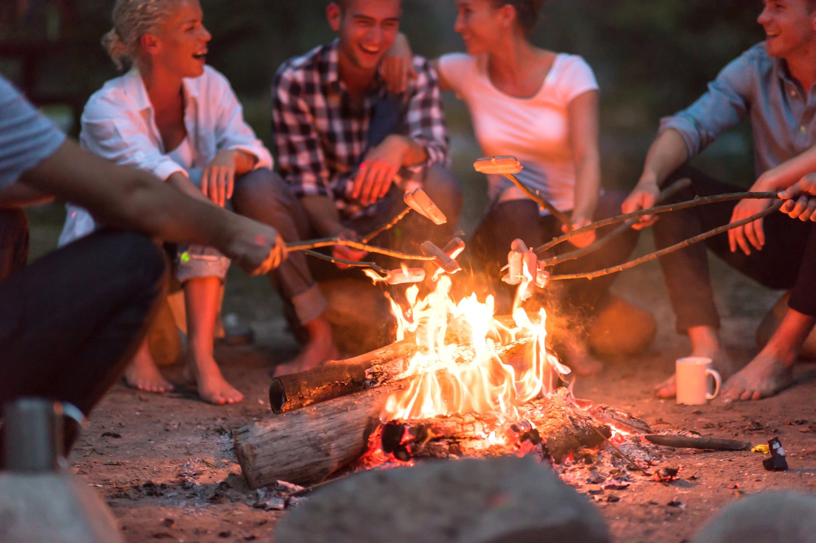 در مرکز طبیعت (Naturcenter) Amager آتش بسازید - Build a fire at Nature Center (Naturcenter) Amager