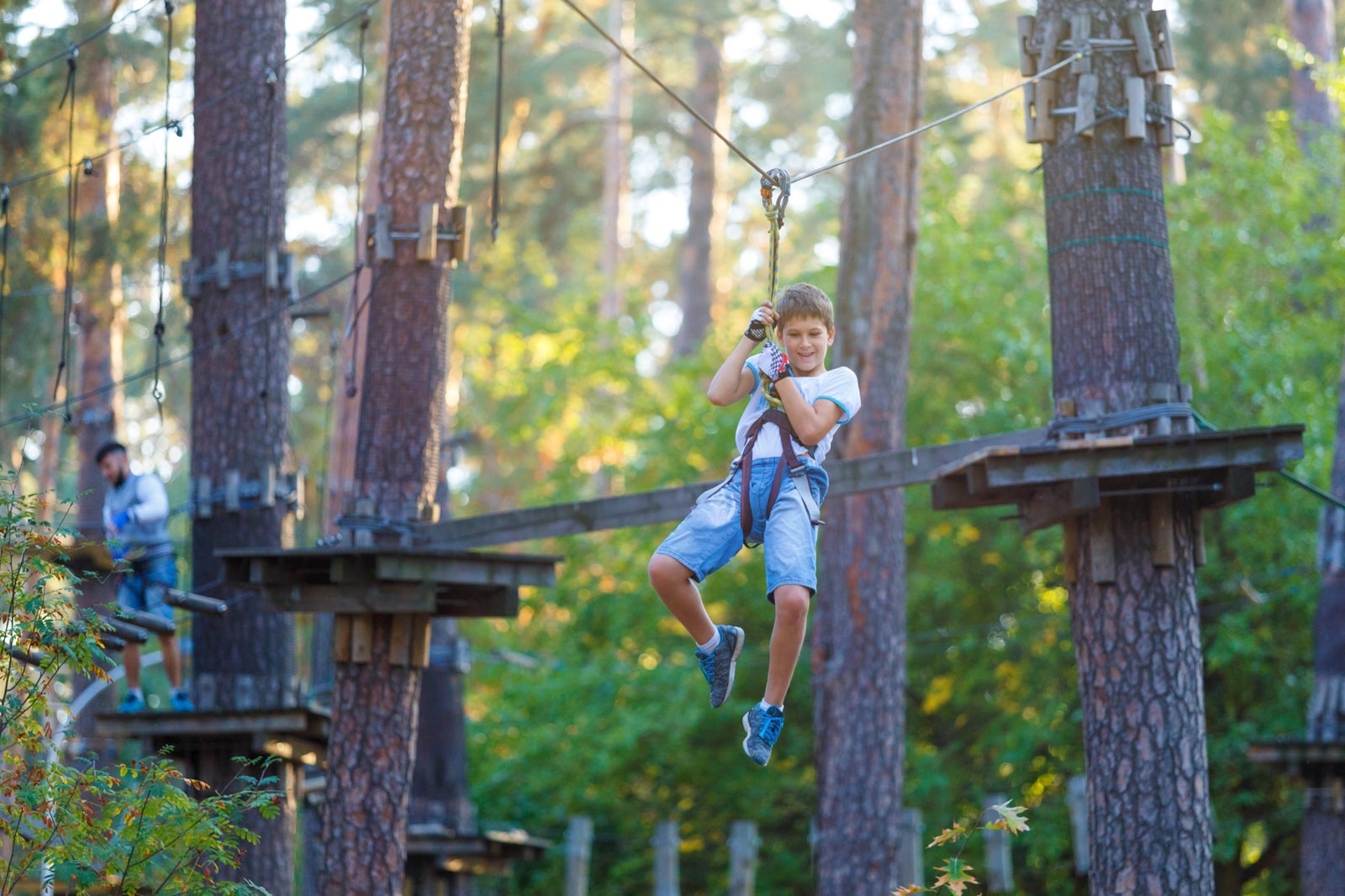 پارک ماجراجویی GoMonkey (Klatrepark) Søndermarken - GoMonkey Adventure Park (Klatrepark) Søndermarken