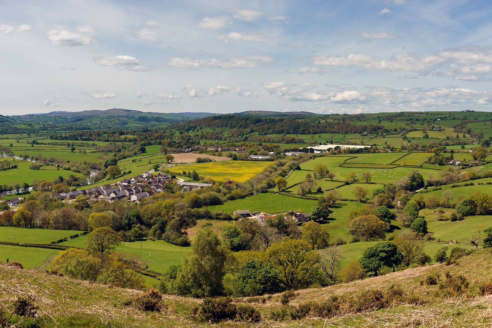 رشته کوه کلاویدین و دره دی - Clwydian Range and Dee Valley