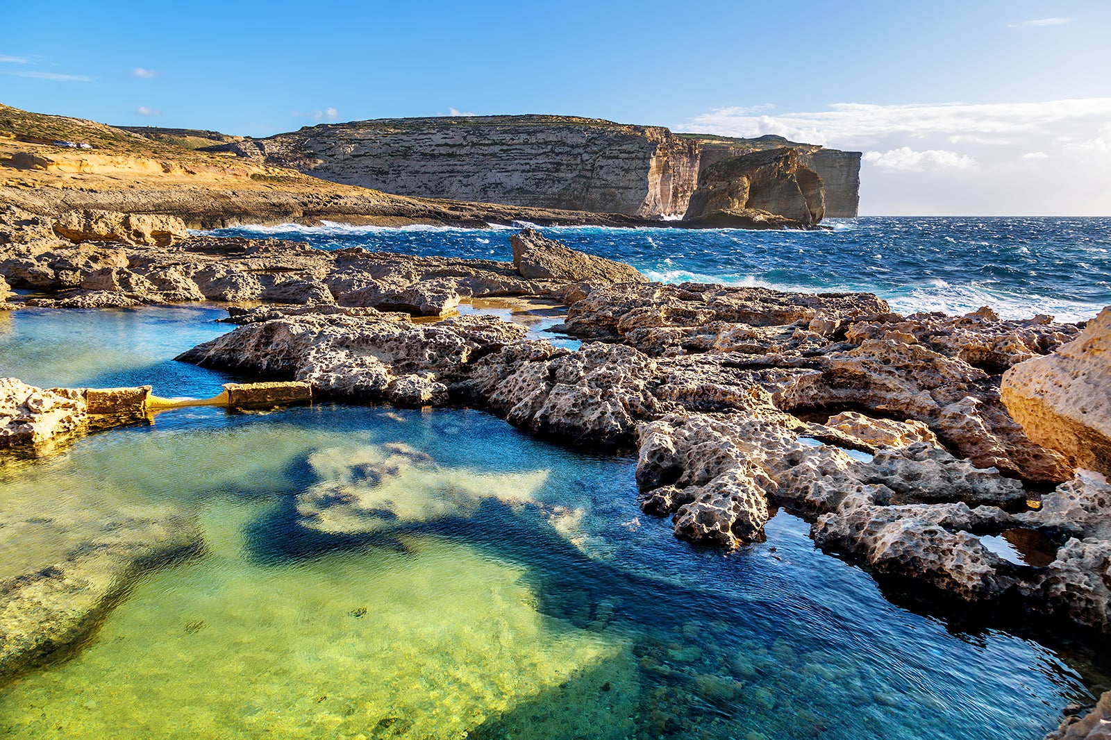 خلیج دوجرا - Dwejra Bay