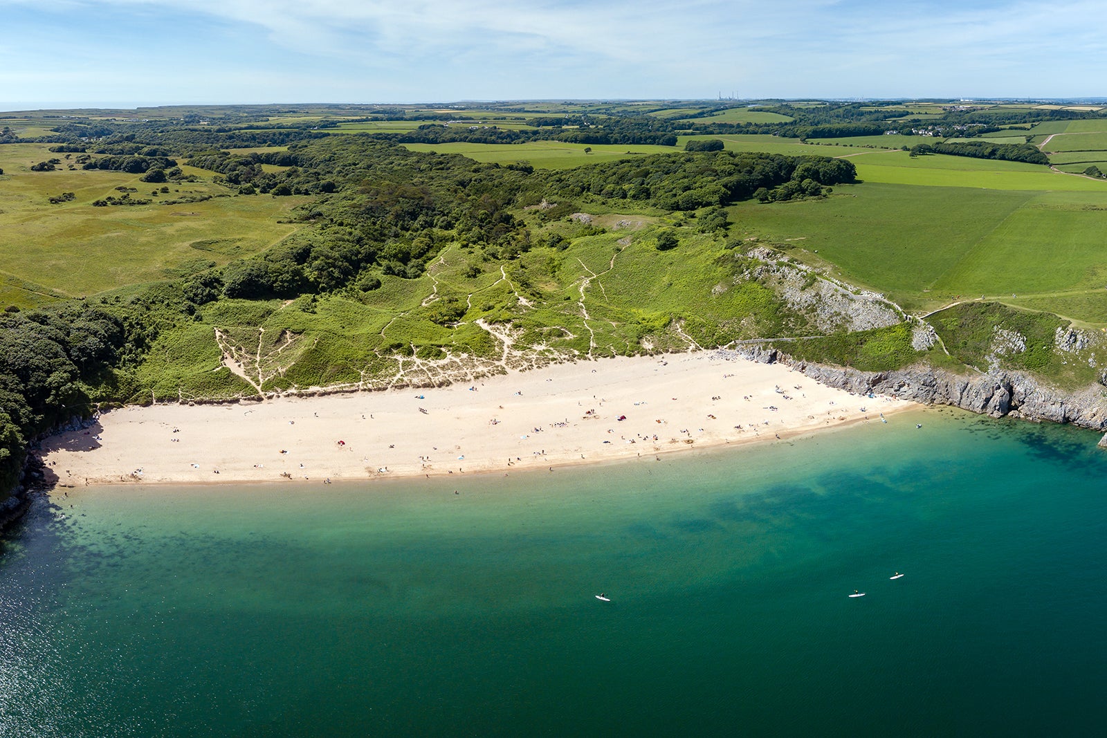 خلیج بارافاندل - Barafundle Bay