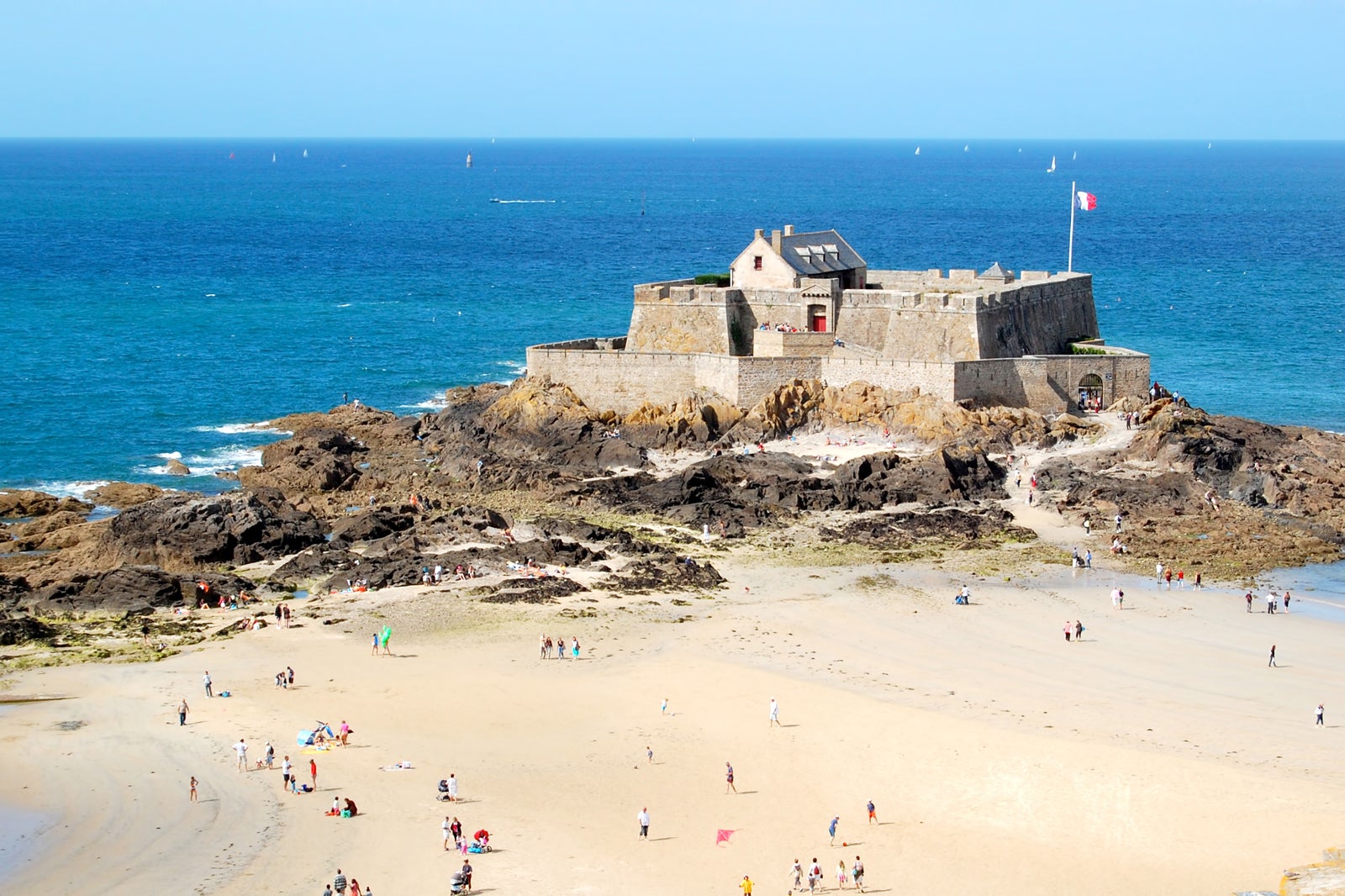 Grande Plage du Sillon، Saint-Malo - Grande Plage du Sillon, Saint-Malo