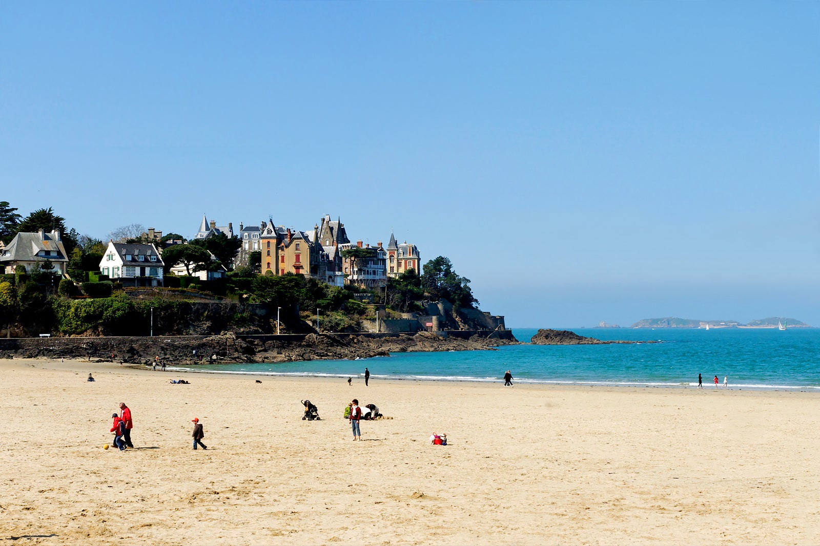 ساحل اکلوز، دینارد - Plage de l'Ecluse, Dinard