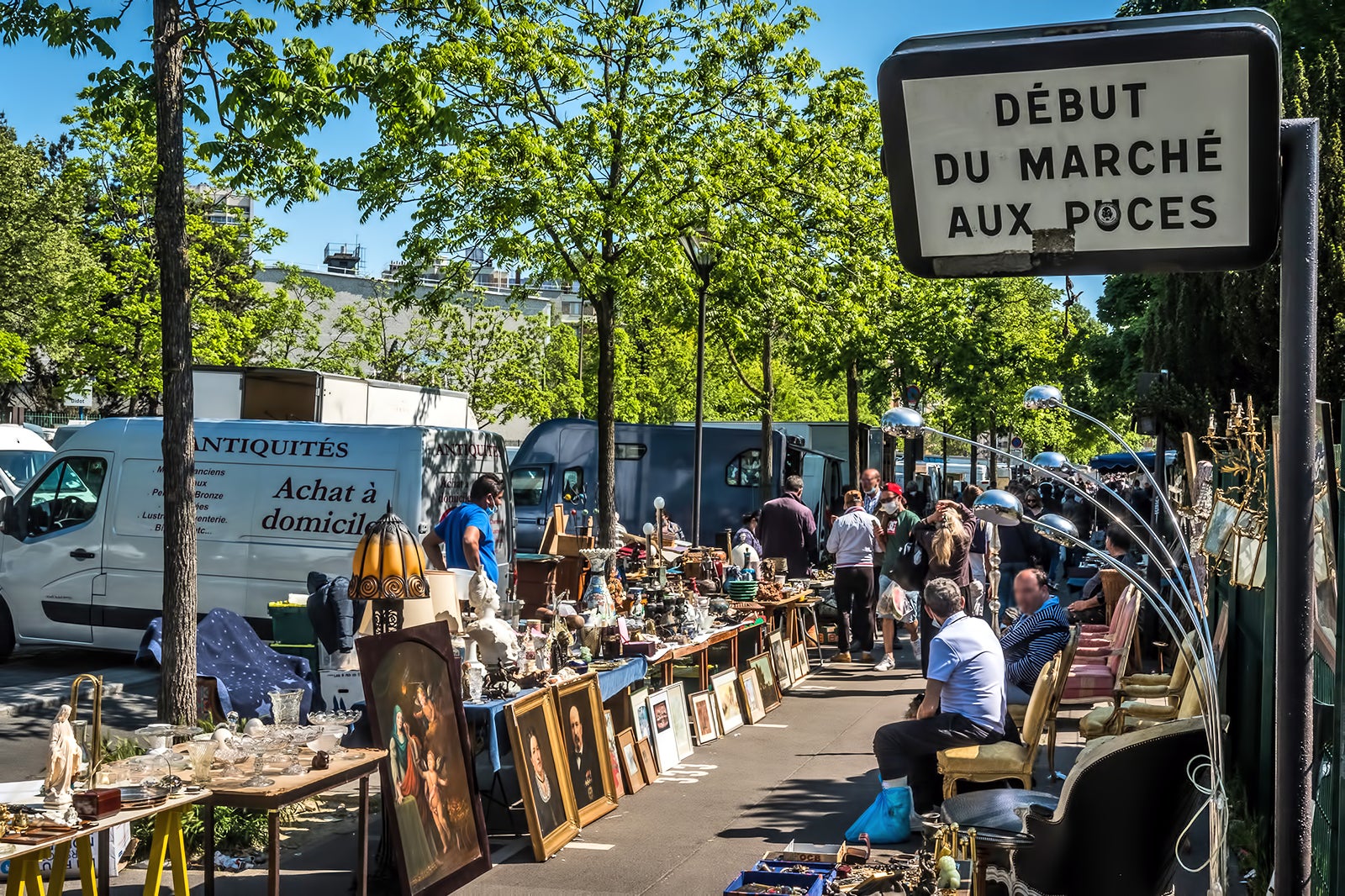 Porte de Vanves Flea Market (پاریس Puces de Vanves) - Porte de Vanves Flea Market (Paris Puces de Vanves)