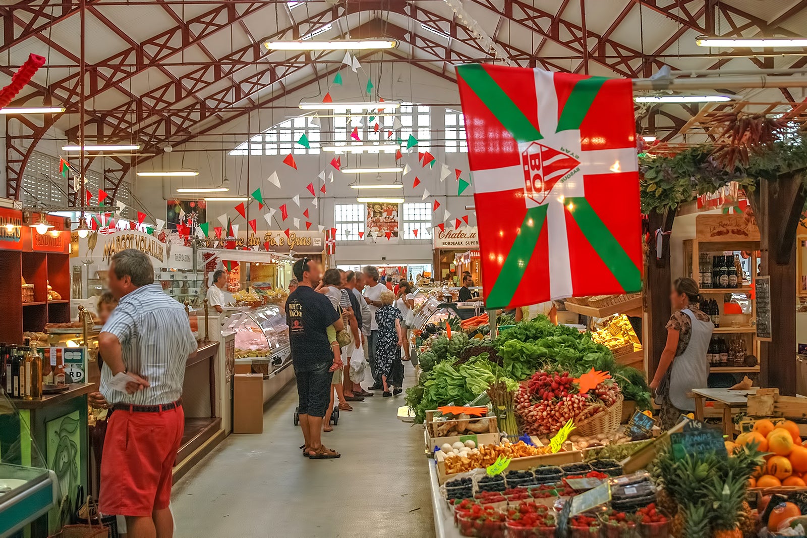 بازار Les Halles - Mercado Les Halles