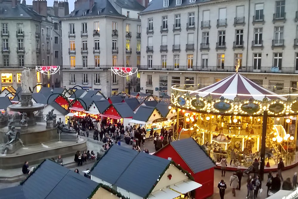 بازار کریسمس نانت - Nantes Christmas Market (Marché de Noël Nantes)