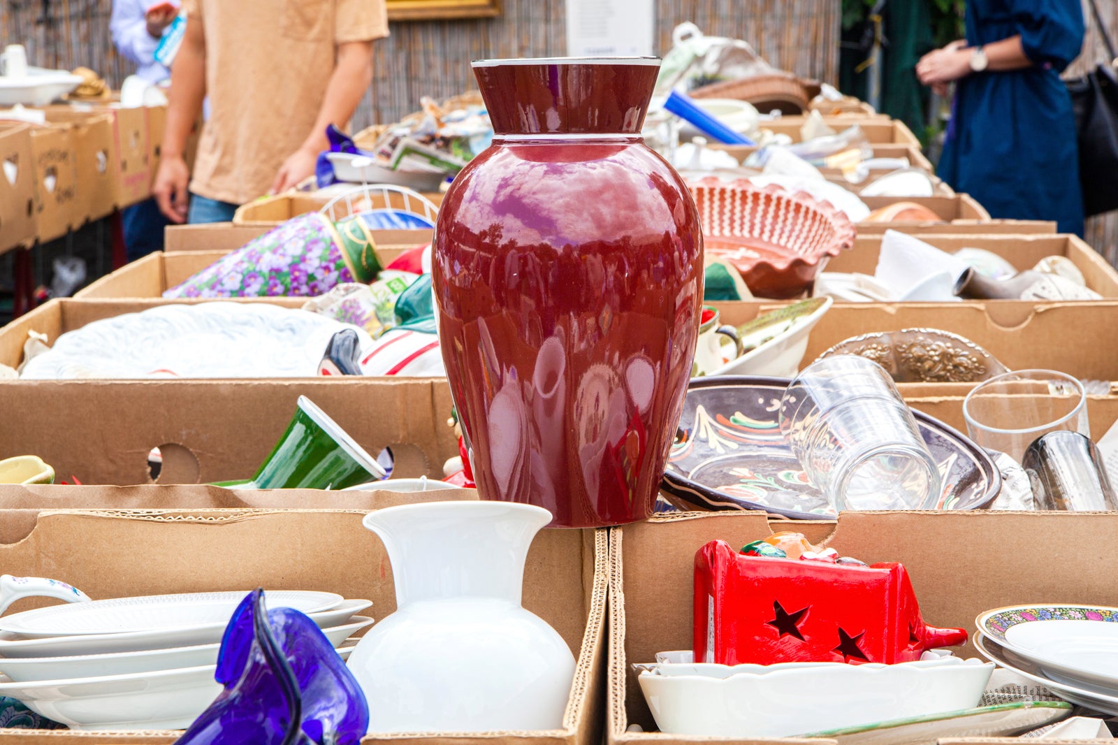 فلیمارکت در Mauerpark - Fleamarket at Mauerpark