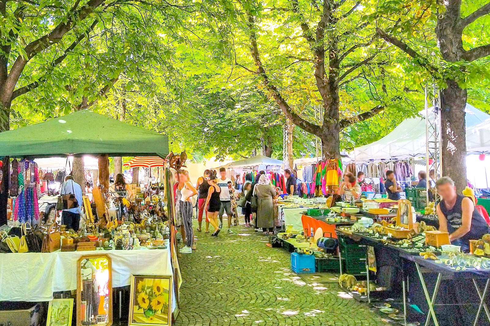 بازار دستفروشی پارک Arkonaplatz - Flohmarkt Arkonaplatz Park