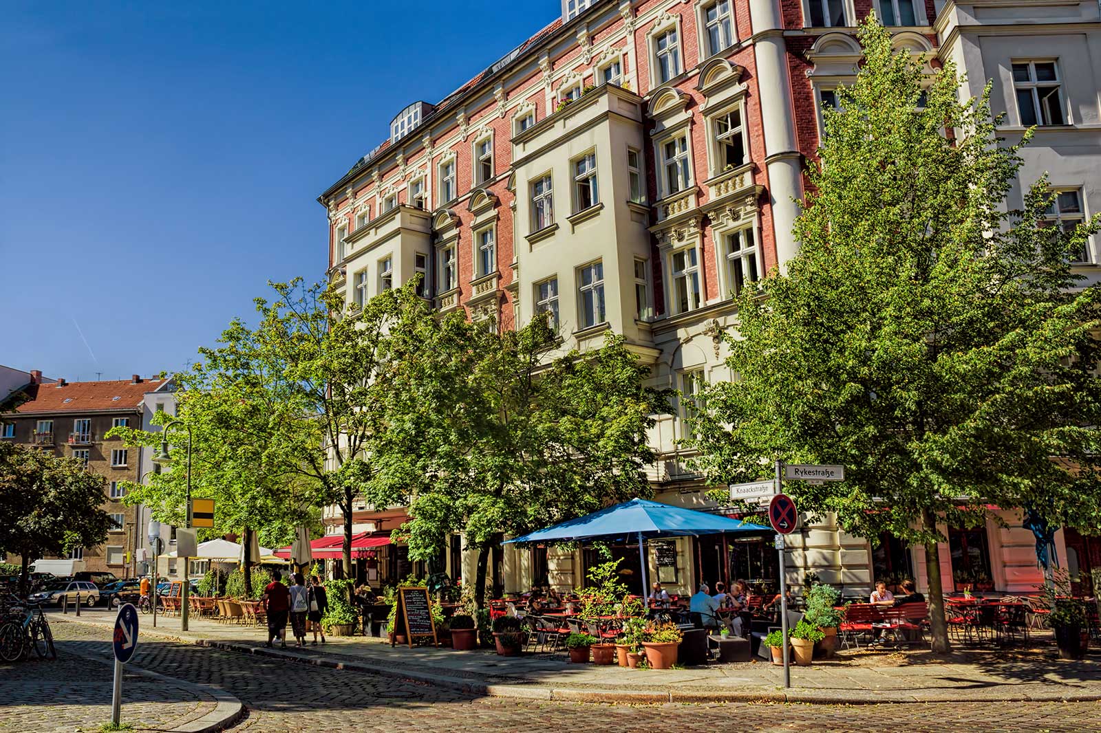 Prenzlauer Berg از Hackescher Markt تا Mauerpark - Prenzlauer Berg from Hackescher Markt to Mauerpark