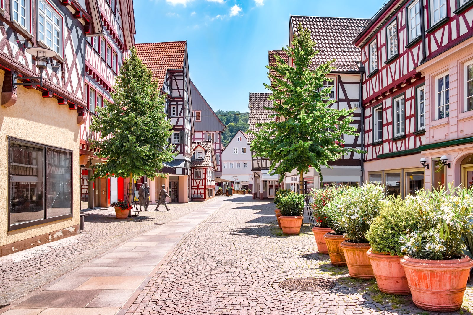 خانه های قرون وسطایی در Calw - Medieval houses at Calw