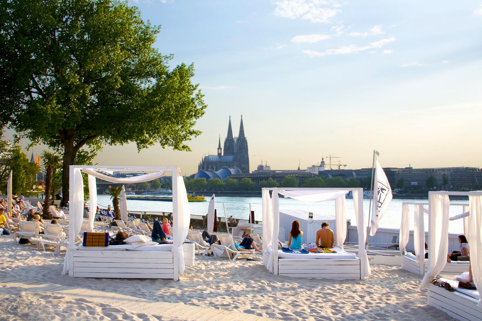 کلوپ های ساحلی کلن - Cologne’s beach clubs