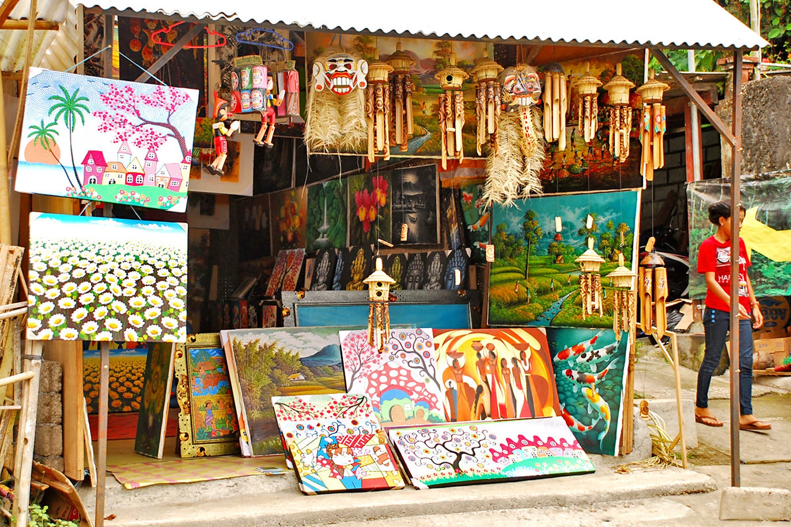 روستاهای صنایع دستی تگلالنگ - Tegallalang handicrafts villages