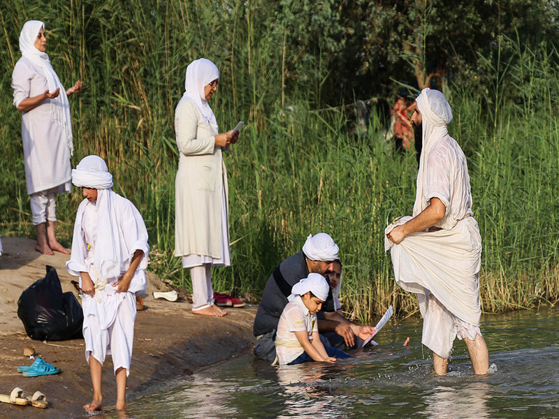 مراسم آیینی مندائیان در تیرماه - The ritual ceremony of Mandaean in July