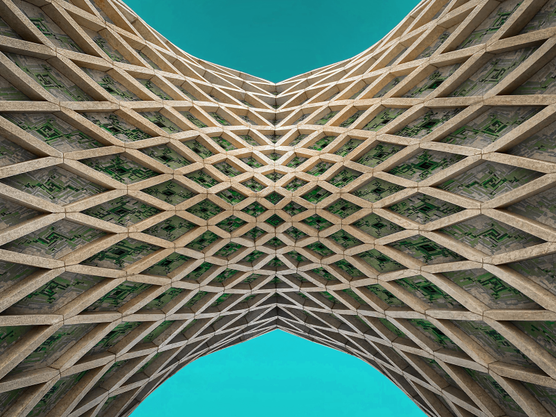 معماری و طراحی برج آزادی - Azadi Tower Architecture and Design
