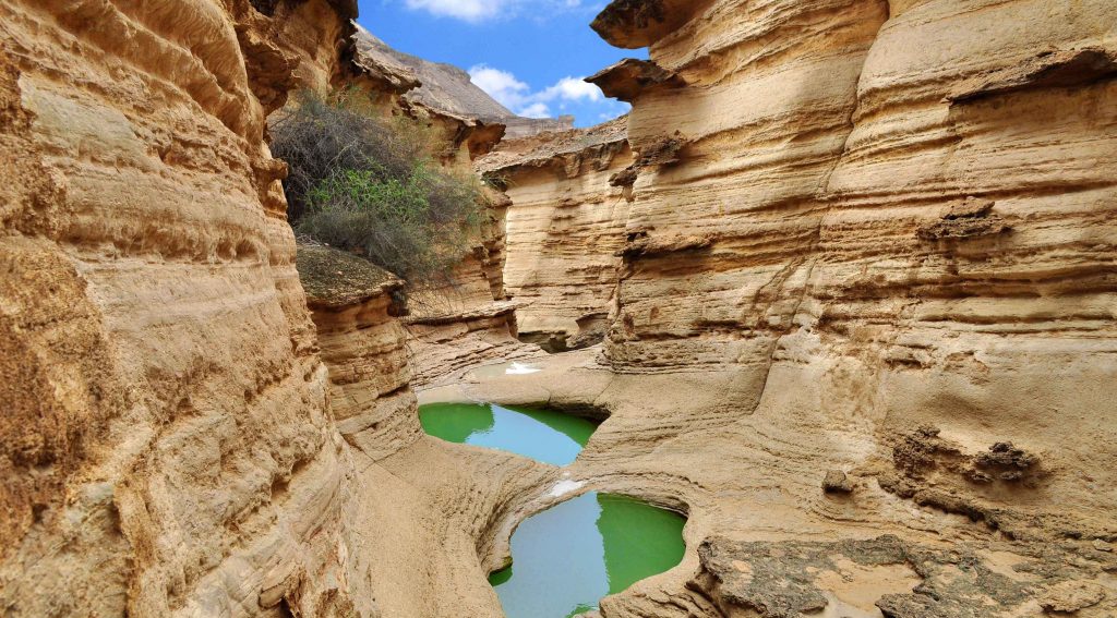 جزیره قشم: تنگه چاهکوه - Qeshm Island: Chahkooh Canyon