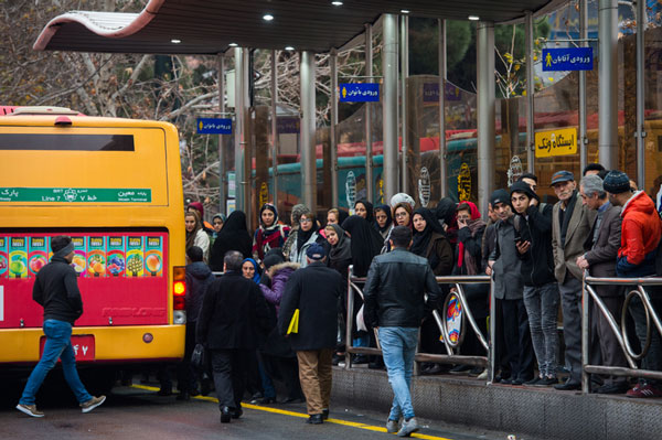 سامانه اتوبوسرانی بی آر تی تهران - Tehran BRT Bus System