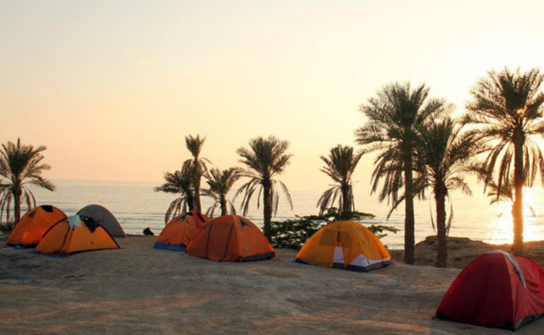 کمپینگ در جزایر جنوبی - Camping in the southern islands