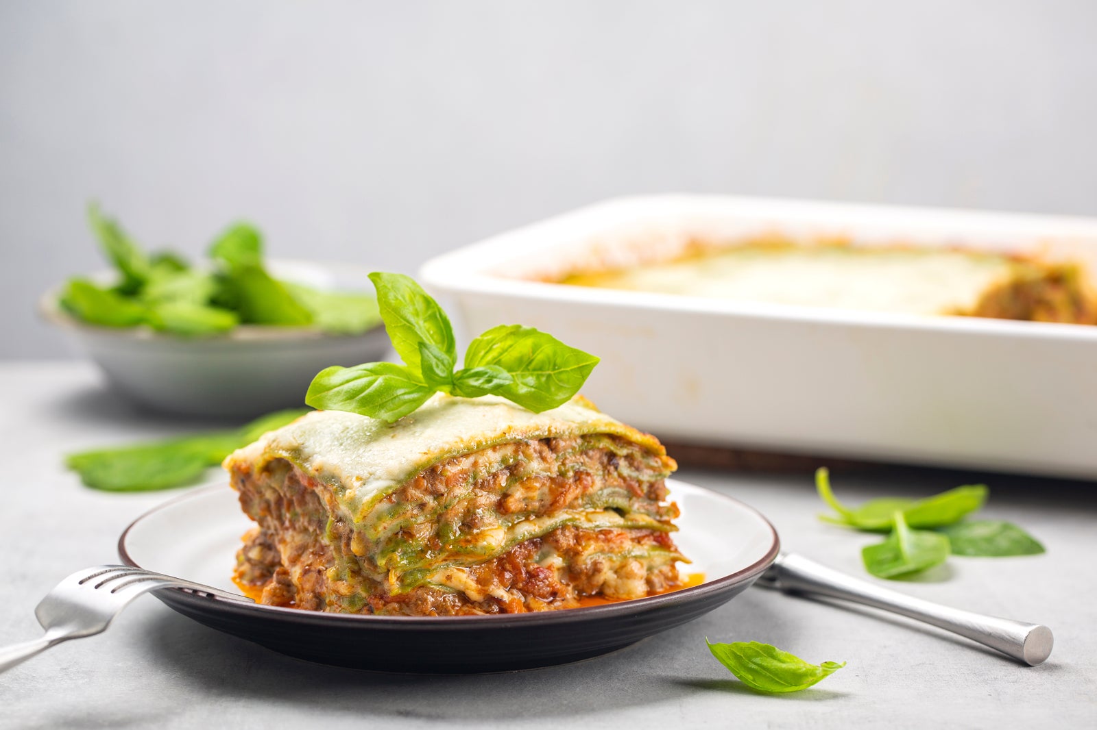 لازانیا سبز - Green lasagna