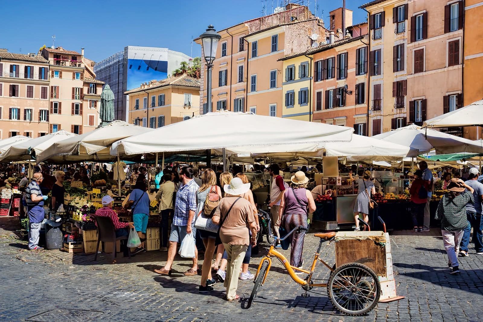 بازار Campo de' Fiori - Campo de' Fiori Market