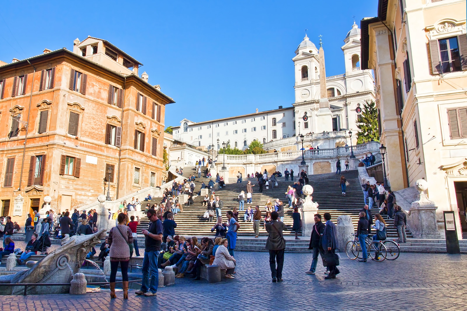 پله های اسپانیایی - The Spanish Steps