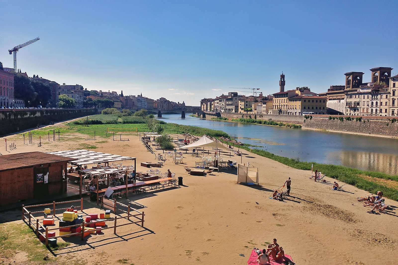 ساحل در آرنو - Spiaggia sull’Arno