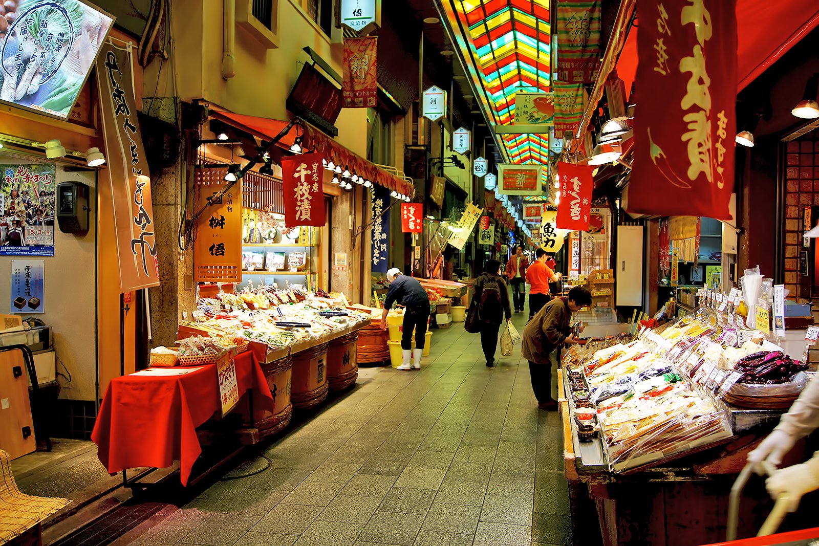 بازار نیشیکی - Nishiki Market