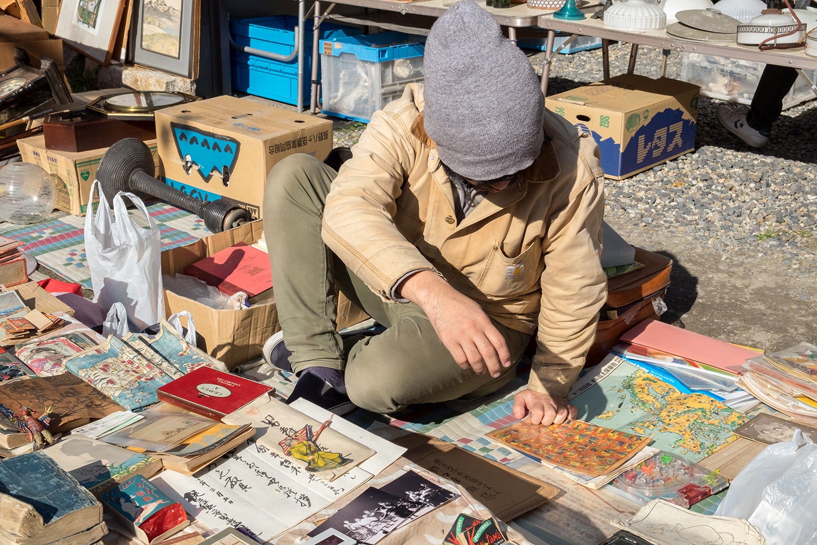 بازار کک گوکوکو جینجا - Gokoku Jinja Flea Market