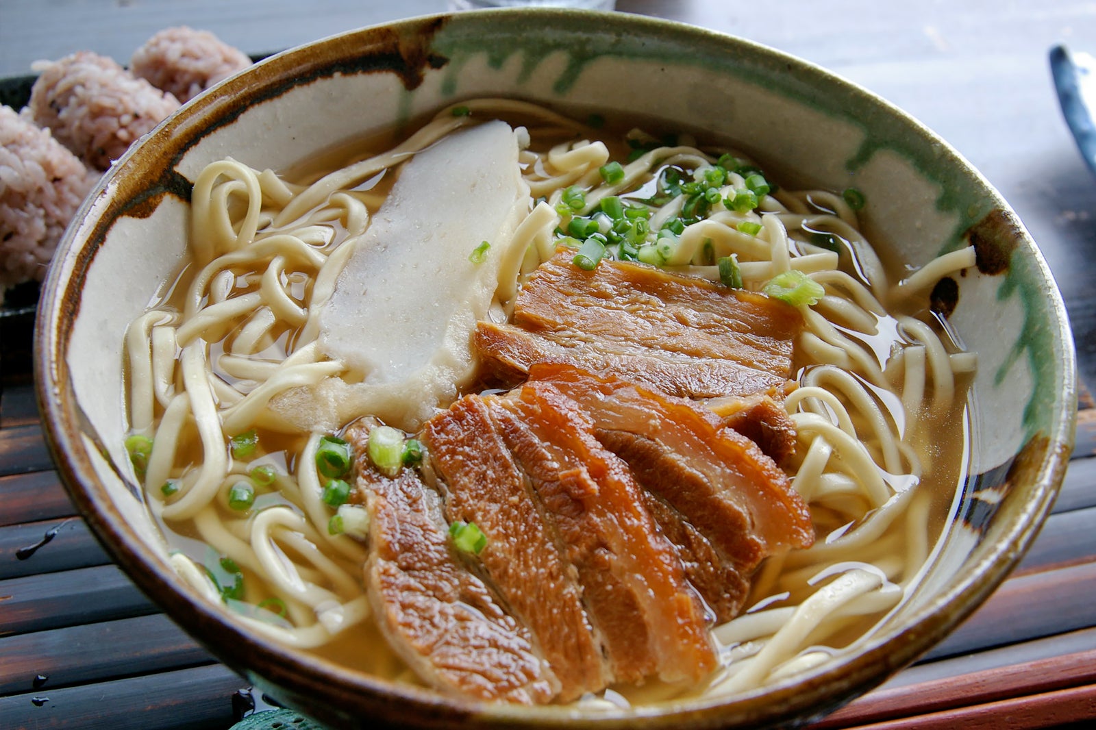 نودل سوبا اوکیناوا - Okinawan soba noodles