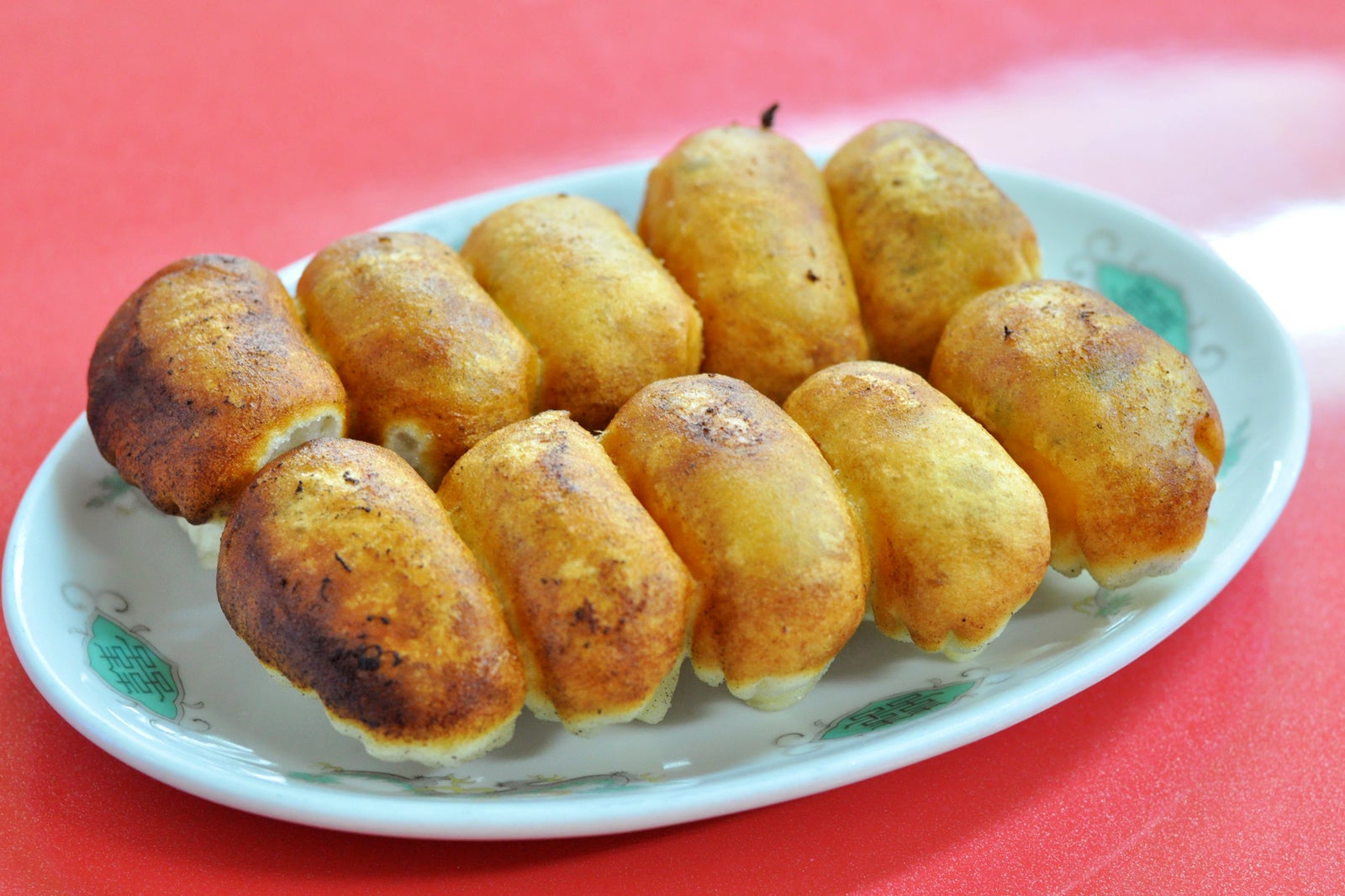 کوفته سفید گیوزا - White gyoza dumplings