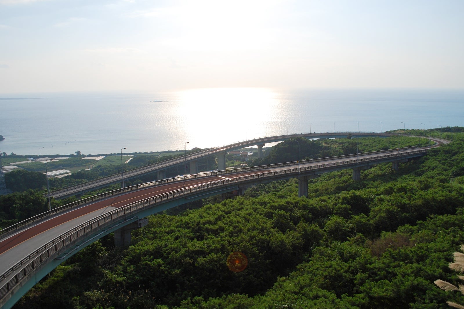 از پل Nirai Kanai عبور کنید - Drive across Nirai Kanai Bridge