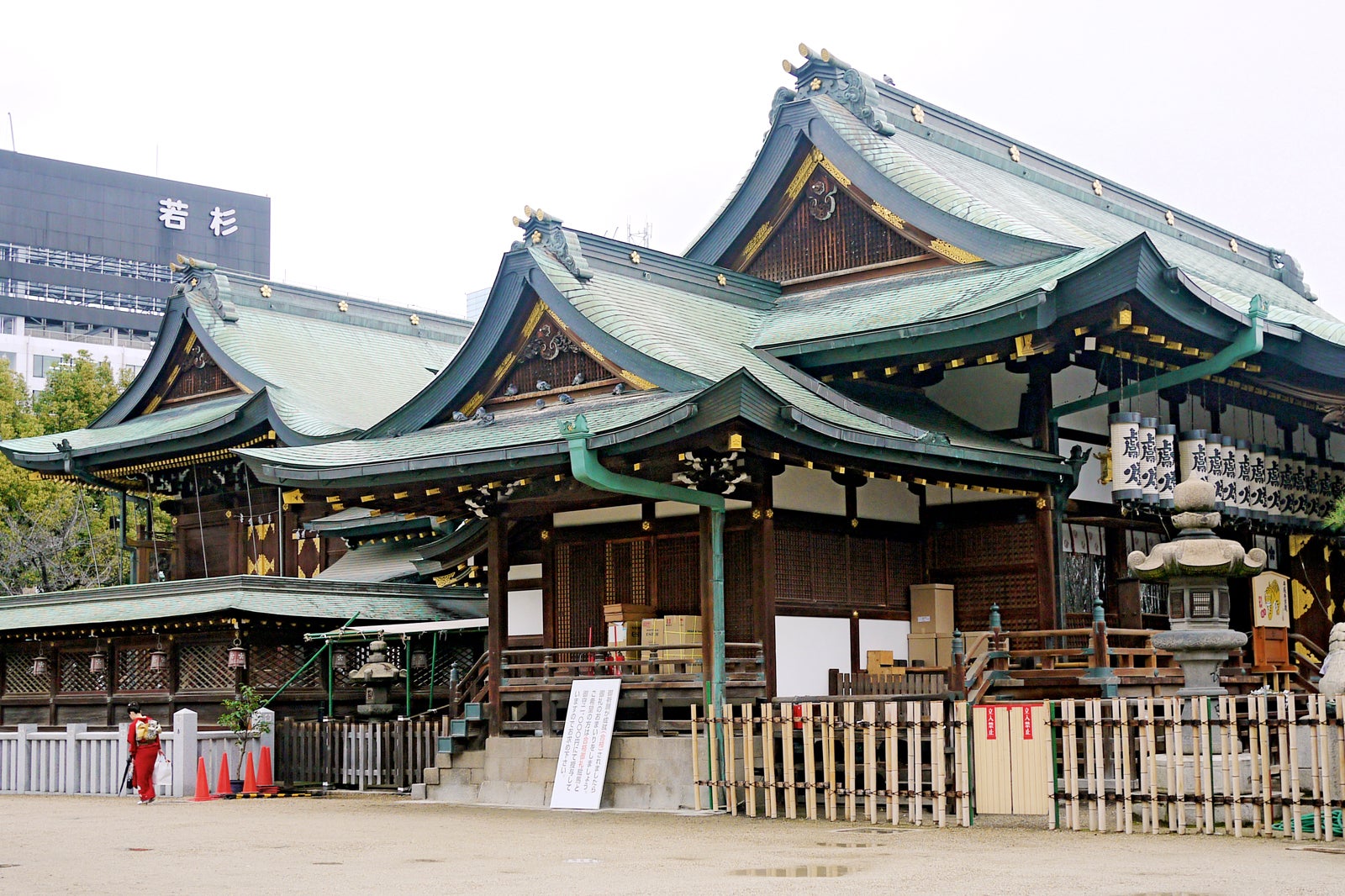 معبد اوزاکا تنمانگو - Osaka Tenmangu Shrine