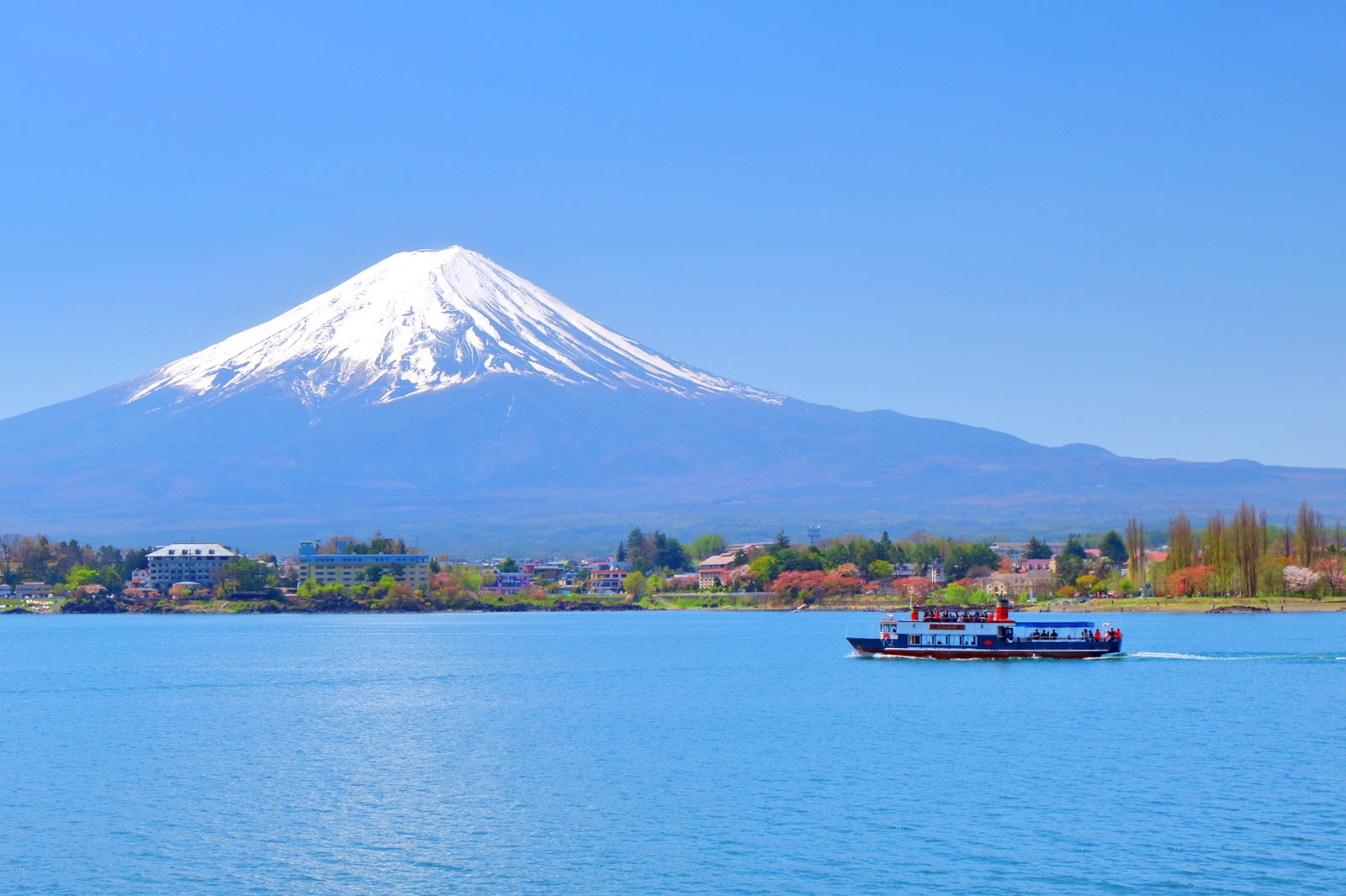 دریاچه کاواگوچی (استان یاماناشی) - Lake Kawaguchi (Yamanashi Prefecture)