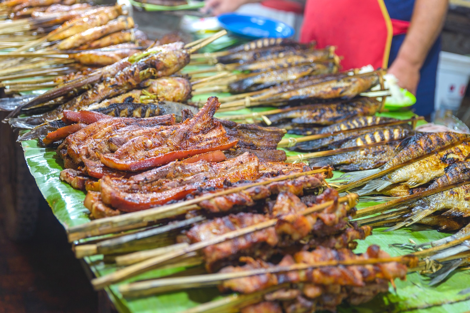 غذاخوری وانگ وینگ - Vang Vieng dining