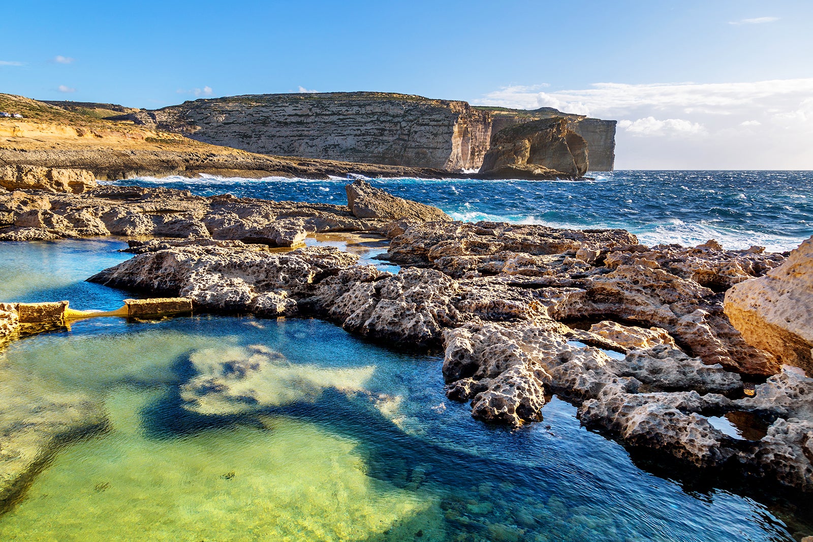 خلیج دوجرا - Dwejra Bay